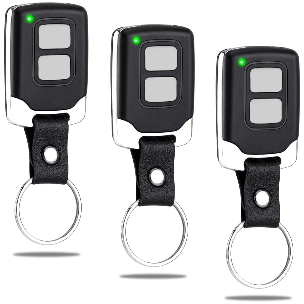 Carsine Garage Door Opener Remote, for Lift Master Chamberlain Craftsman Garage Door Opener Remote 893LM 893Max 891LM 971LM 973LM 371LM 373LM, Red Orange Green Yellow Purple Learn Button Garage Door Remote 3 PCS