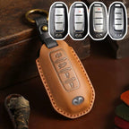 Infiniti Leder-Autoschlüsselhülle mit 3 und 4 Tasten