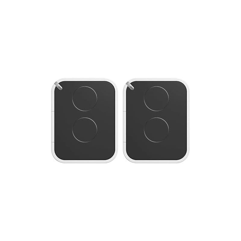 Garage Door Opener Hand Transmitter, FL02RE Compatible Nice Era ON2 ON4 ON2 ON4E FLO2, 2 Channel, 433.92 MHz