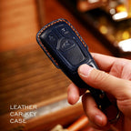Premium Audi Leather Car Key Cover - Luxury Protection & Custom Fit for Audi Keys
