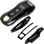 Coque de remplacement pour clé Porsche, 3 pièces, peinte 