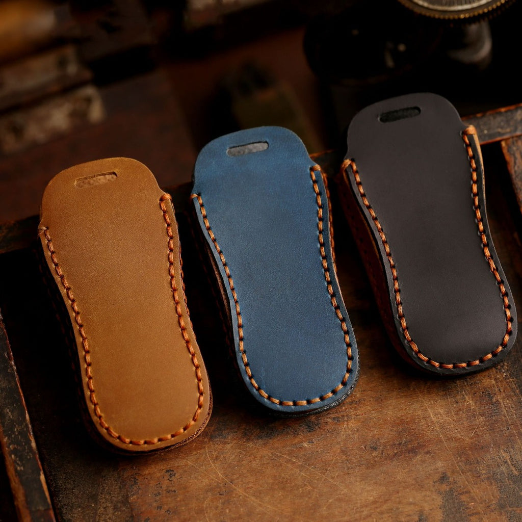 Porsche Leder-Autoschlüsselhülle