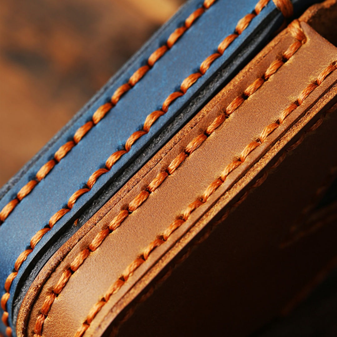 Toyota Yaris Autoschlüsselhülle aus Leder mit 2 oder 3 Tasten