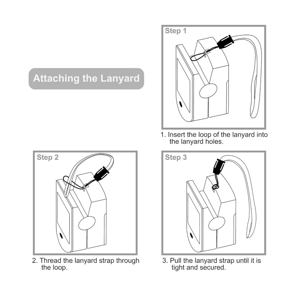 Carsine Fingertip Pulse Oximeter Blood Oxygen Saturation Monitor with Silicone Cover, Batteries and Lanyard Black