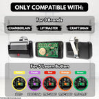 Carsine 891LM 893LM 893Max Chamberlain Craftsman Liftmaster Garage Door Opener Remote Replacement, 1993 to Present Garage Clicker, Universal Garage Door Opener Remote 1 button