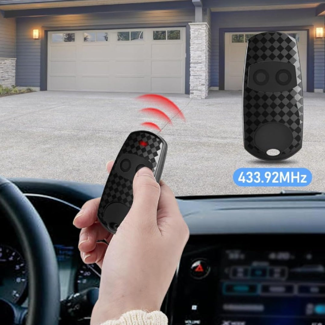 Carsine 3 Pack Came Garage Door Remote Control Key, 433.92MHZ, Universal Gate Fob Remote Compatible with CAM TOP-432EE, TOP-432EV,TOP432-NA 432 EE