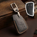 Carsine Buick Envision Leather Car Key Cover 3,4,5,6 Button Black / 3 Button