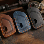 Cadillac CT5 CT4 Autoschlüsselhülle aus Leder mit 5 oder 6 Tasten