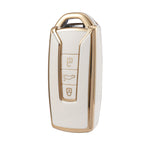 Carsine Volkswagen Car Key Case Golden Edge